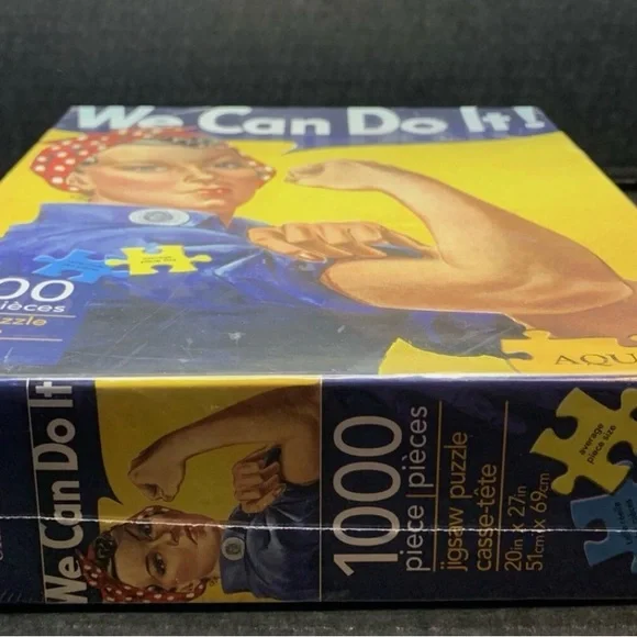 Aquarius 'We Can Do It!' 1000 Piece Jigsaw Puzzle - Picture 3 of 4